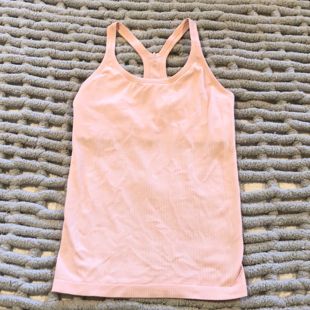 lululemon athletica ebb to street Pink Tank Top